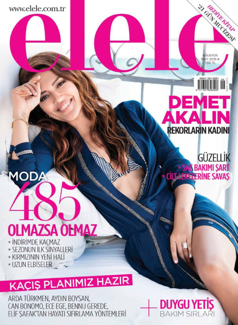  featured on the Elele Turkey cover from August 2015