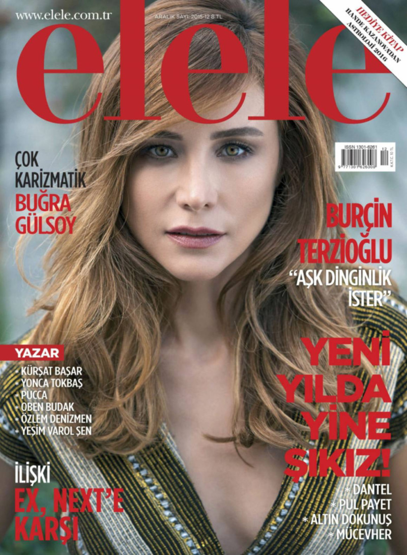  featured on the Elele Turkey cover from December 2015