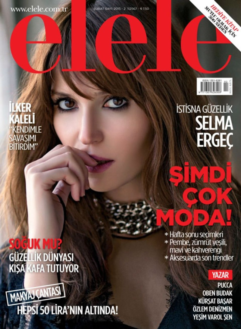  featured on the Elele Turkey cover from February 2015