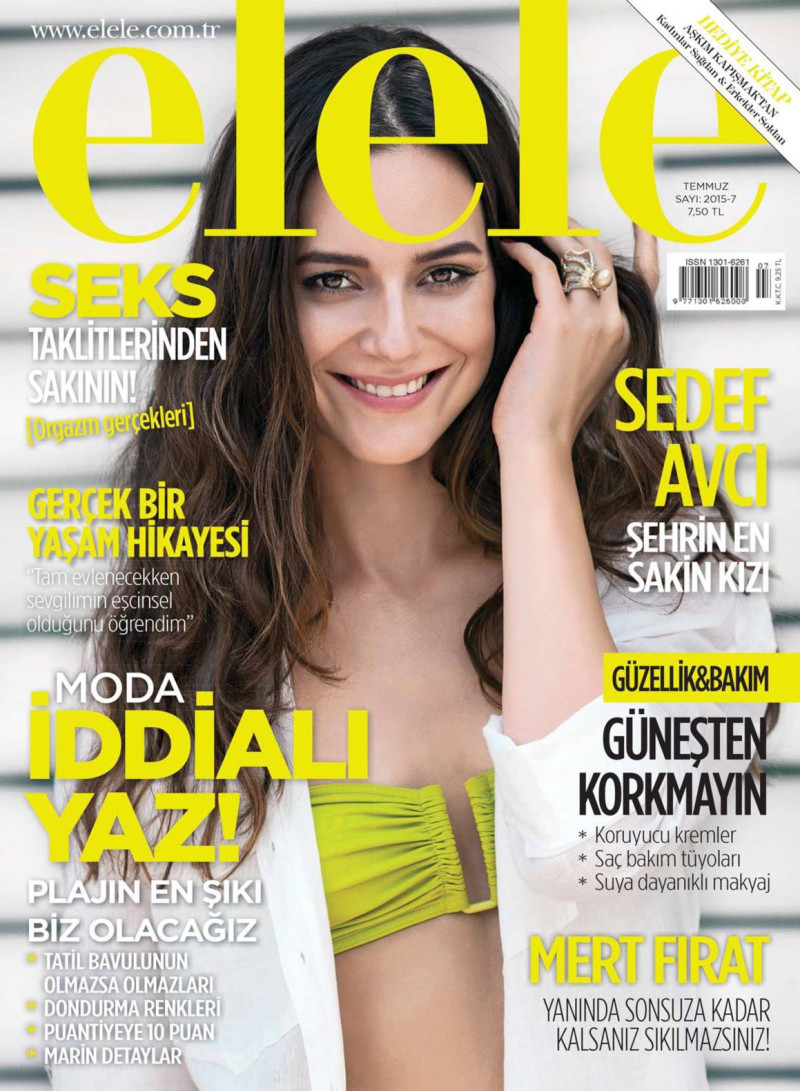  featured on the Elele Turkey cover from July 2015