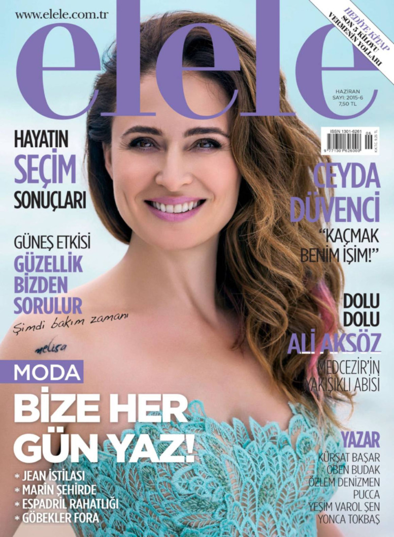  featured on the Elele Turkey cover from June 2015