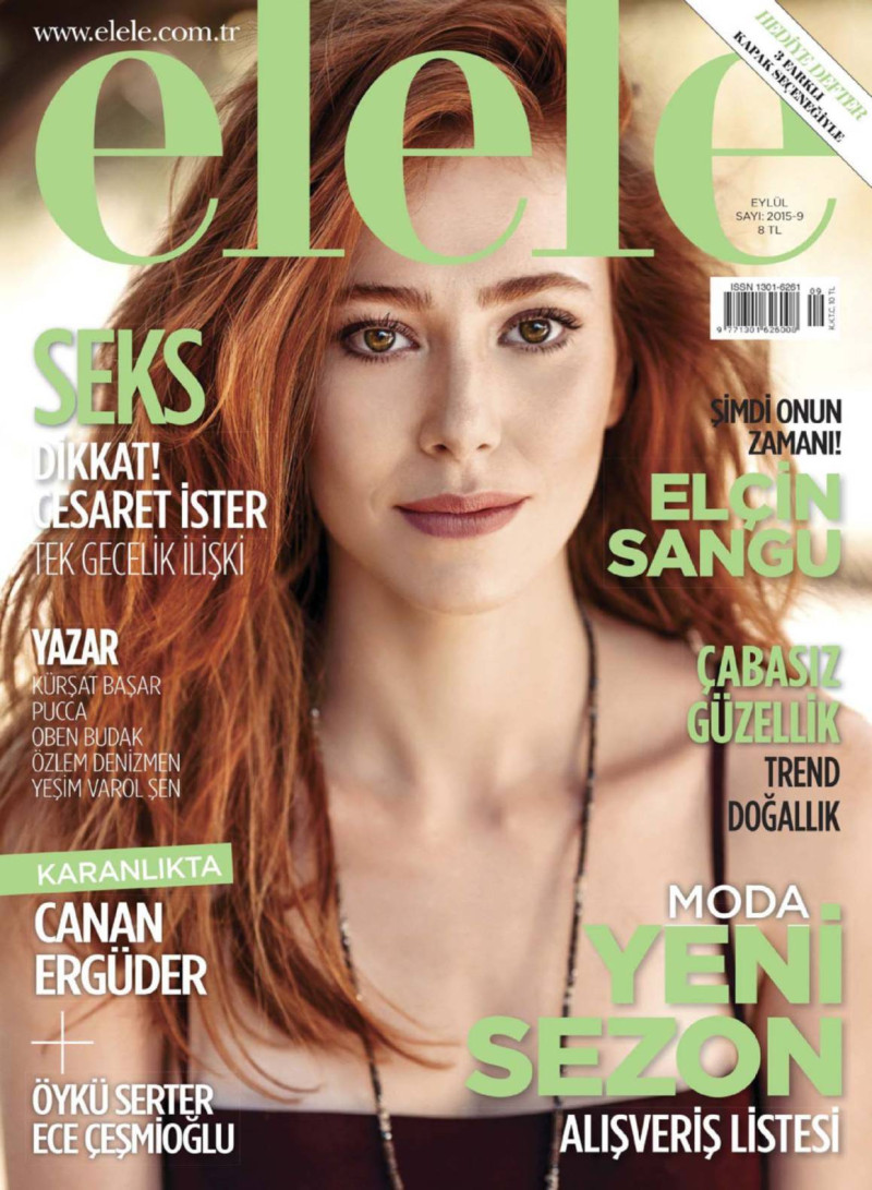  featured on the Elele Turkey cover from September 2015