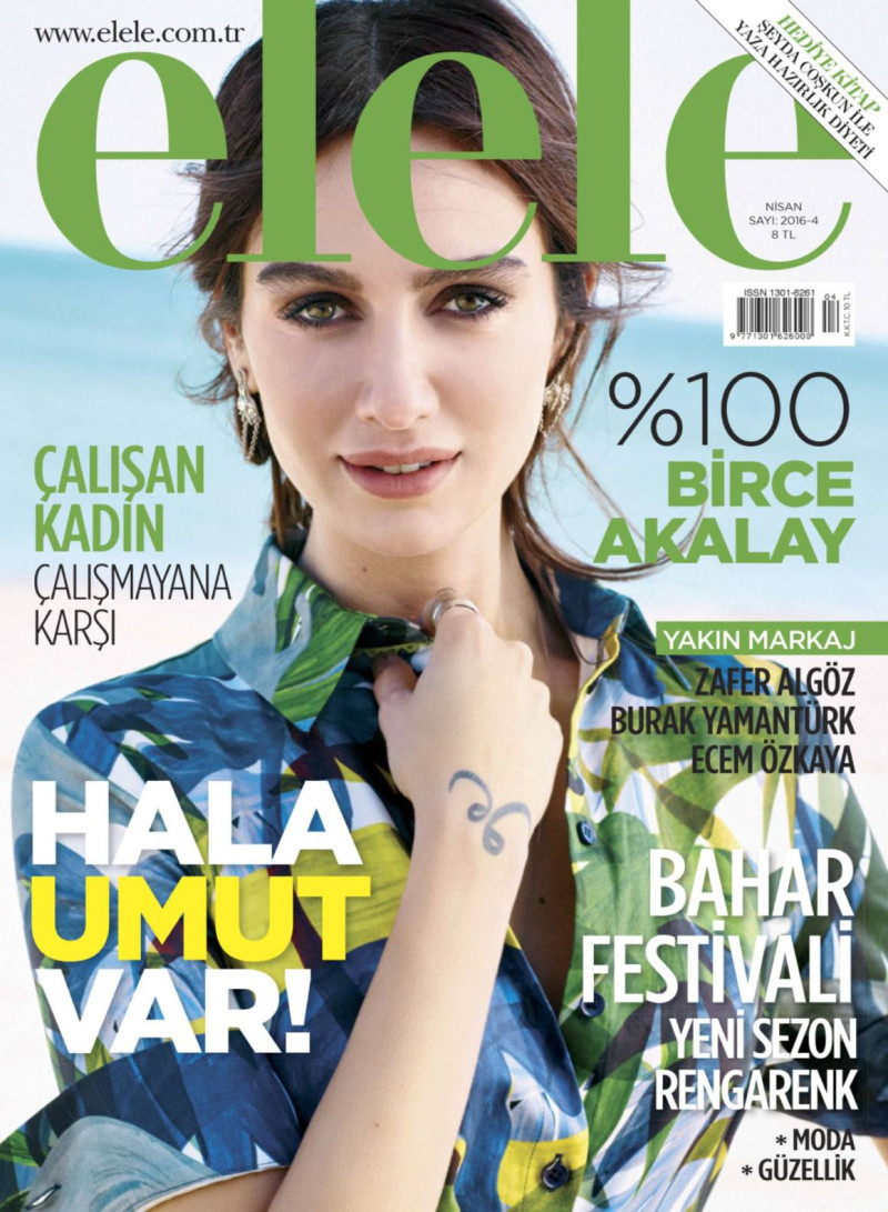  featured on the Elele Turkey cover from April 2016