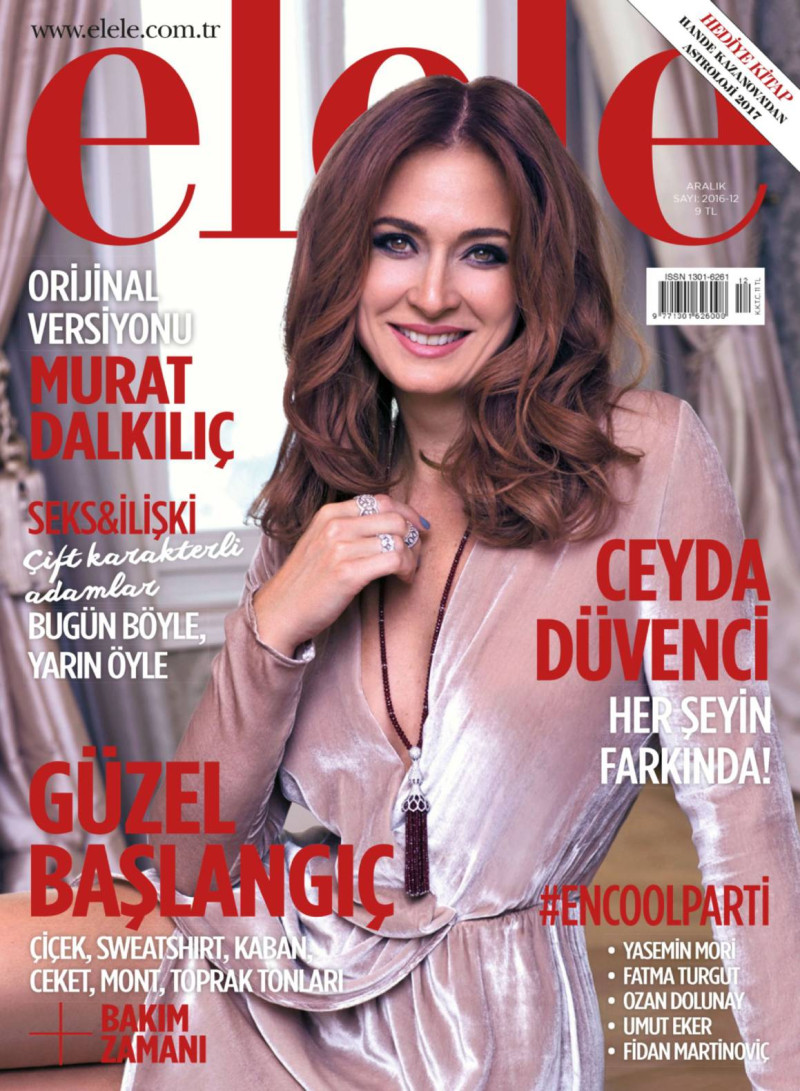  featured on the Elele Turkey cover from December 2016