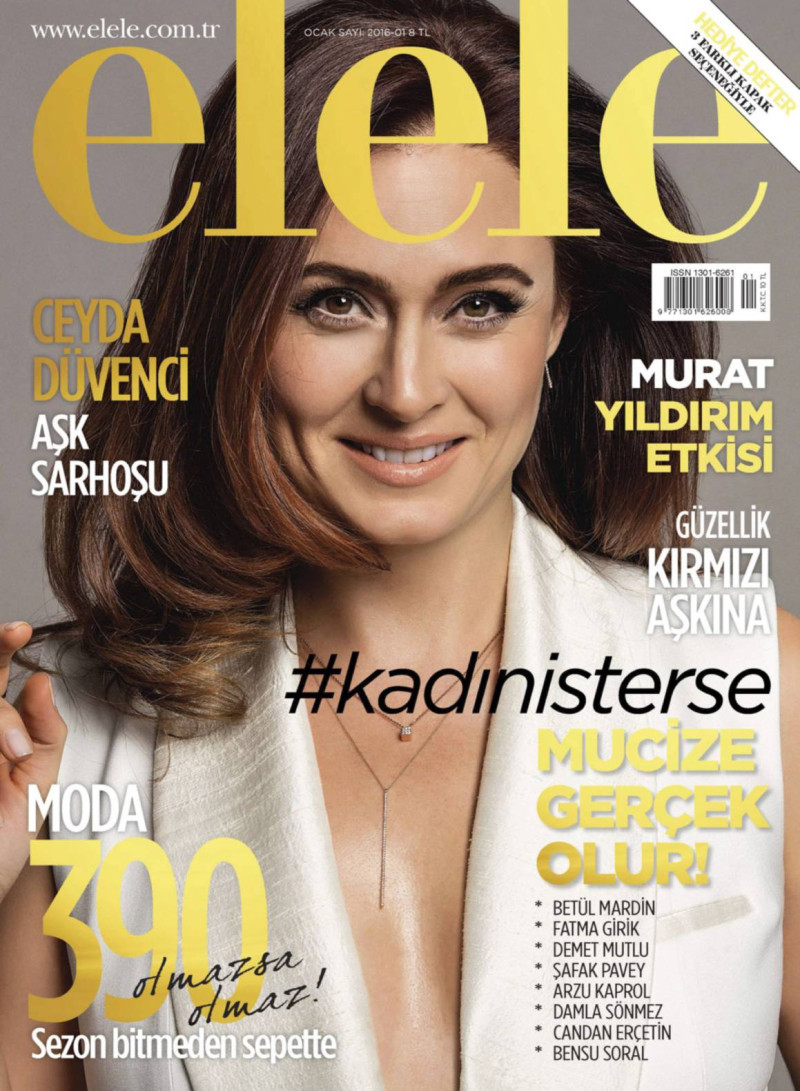  featured on the Elele Turkey cover from January 2016