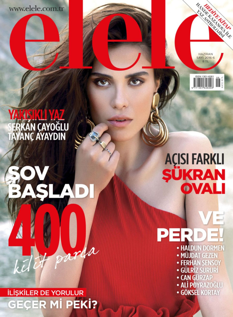  featured on the Elele Turkey cover from June 2016