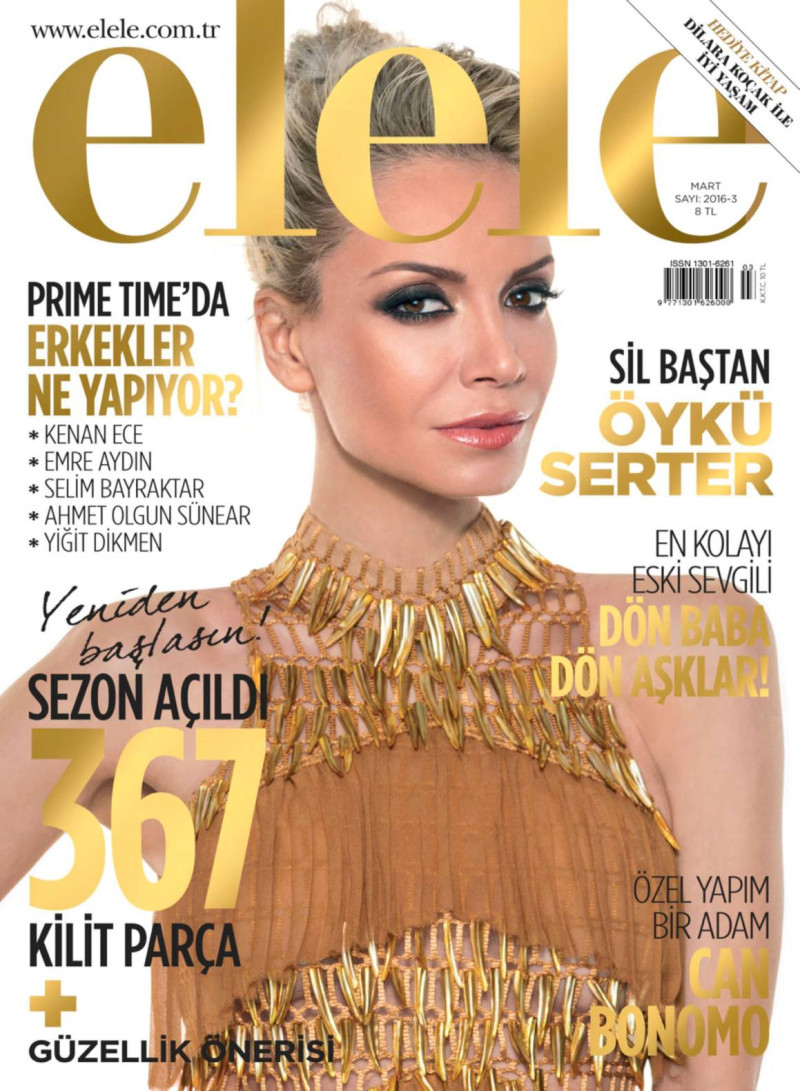  featured on the Elele Turkey cover from March 2016