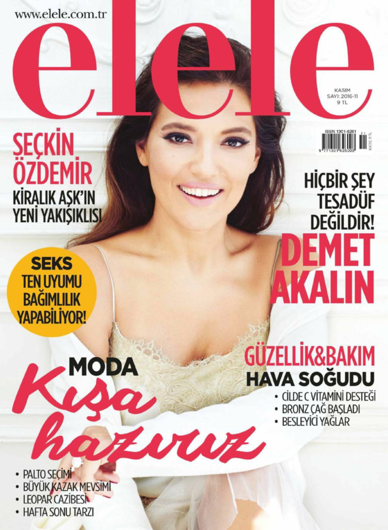  featured on the Elele Turkey cover from November 2016