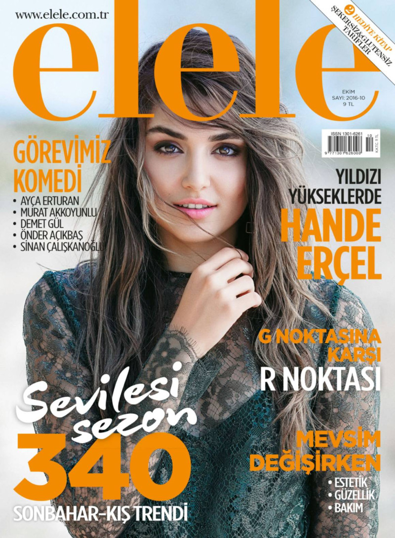  featured on the Elele Turkey cover from October 2016