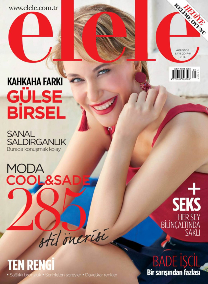  featured on the Elele Turkey cover from August 2017