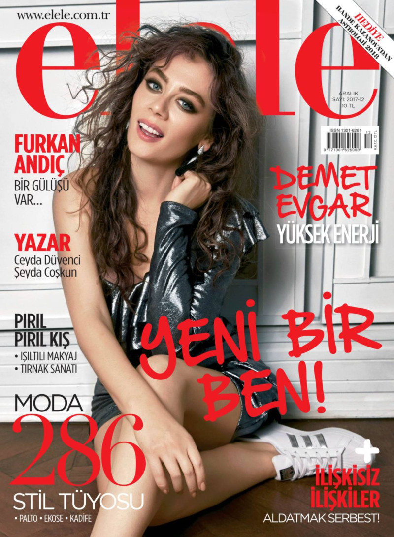  featured on the Elele Turkey cover from December 2017