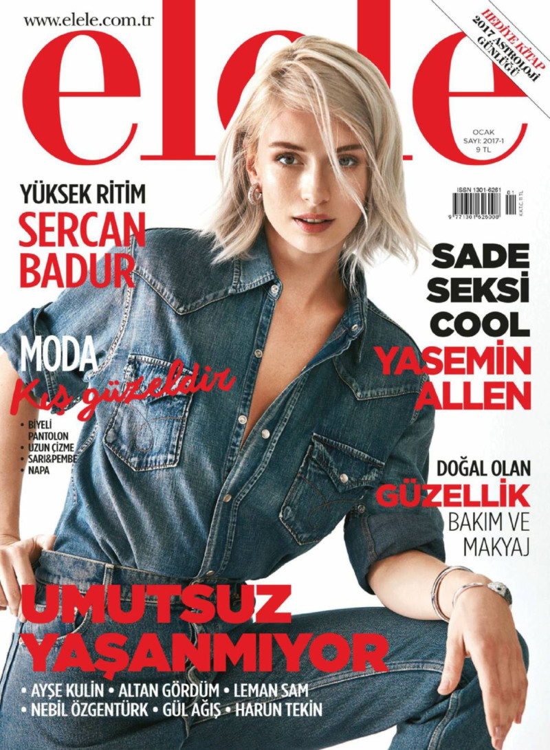  featured on the Elele Turkey cover from January 2017