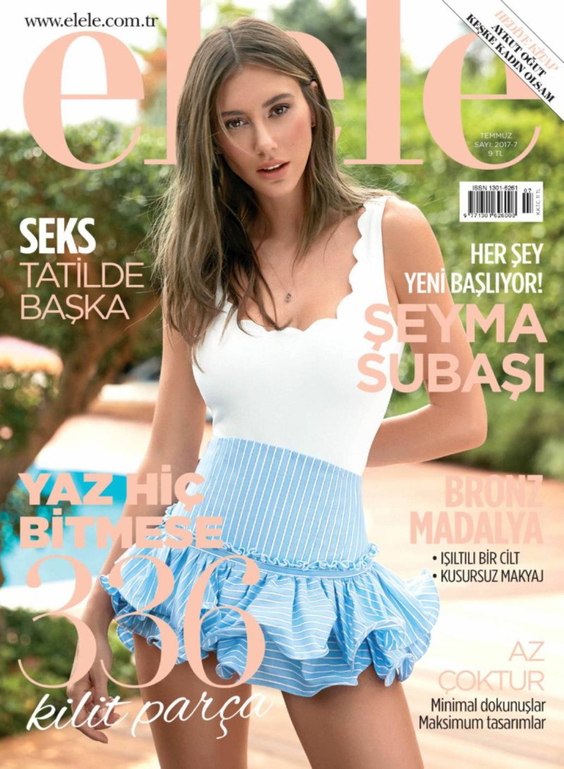  featured on the Elele Turkey cover from July 2017