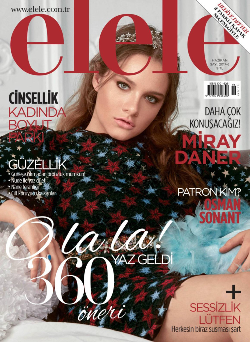  featured on the Elele Turkey cover from June 2017