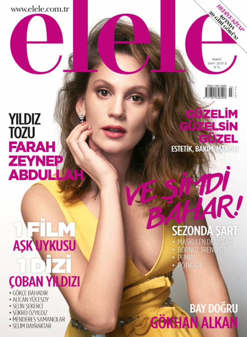  featured on the Elele Turkey cover from March 2017