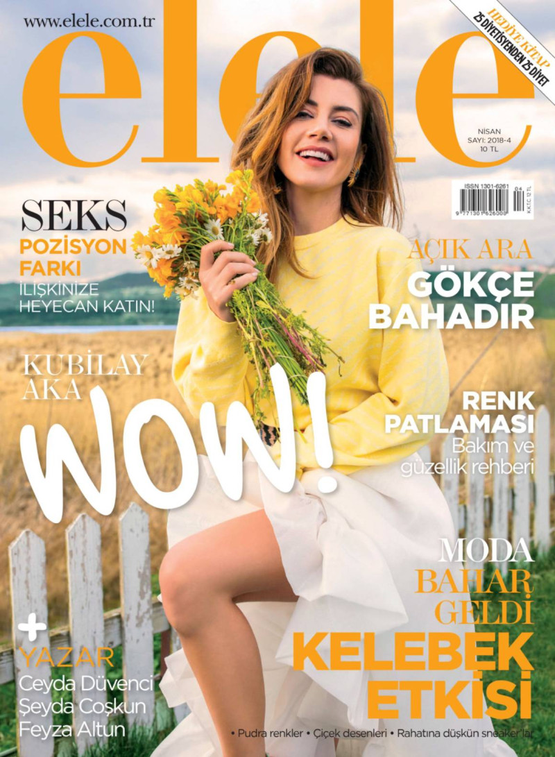  featured on the Elele Turkey cover from April 2018