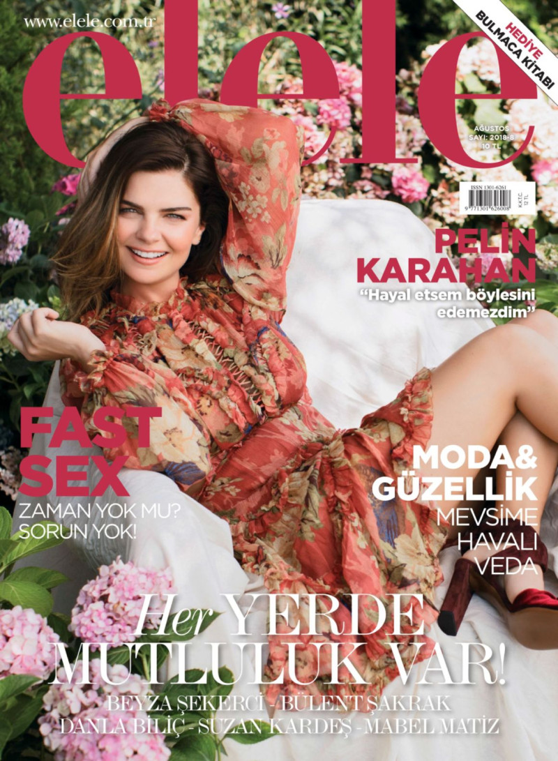  featured on the Elele Turkey cover from August 2018