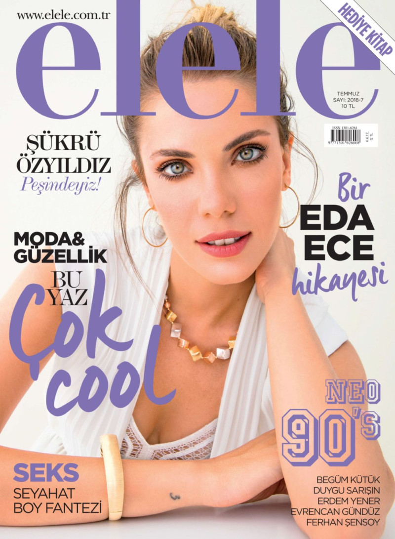  featured on the Elele Turkey cover from July 2018