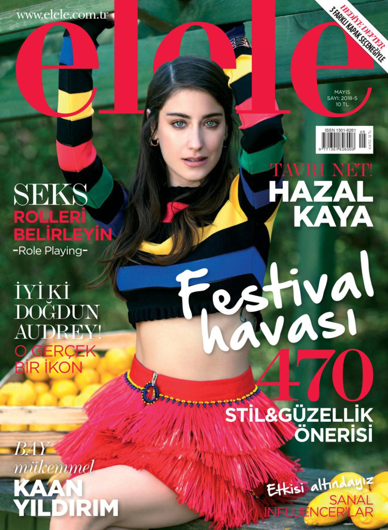  featured on the Elele Turkey cover from May 2018