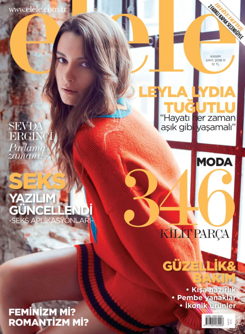  featured on the Elele Turkey cover from November 2018