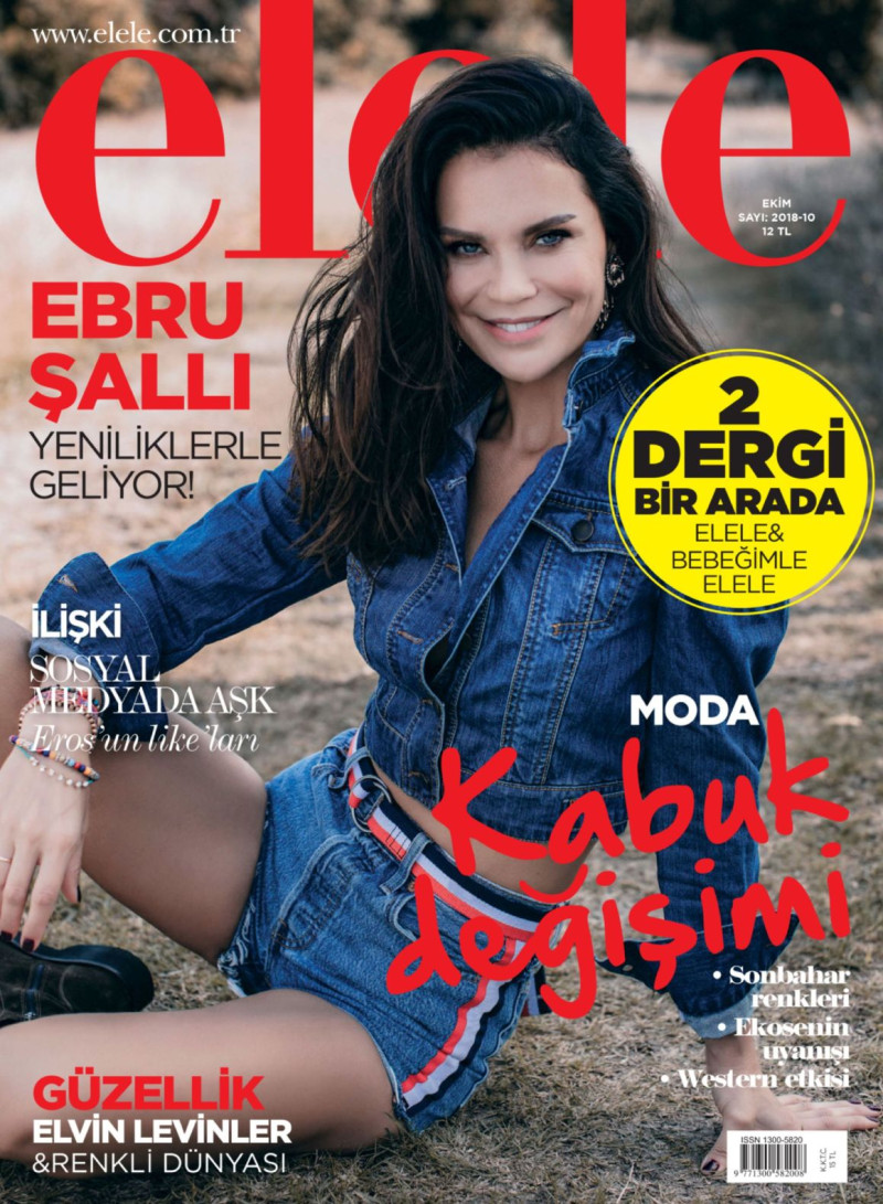  featured on the Elele Turkey cover from October 2018