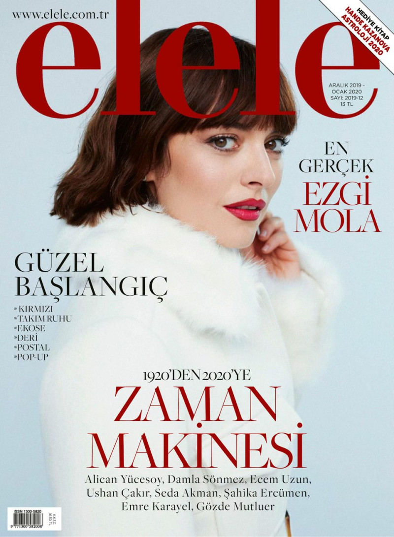  featured on the Elele Turkey cover from December 2019