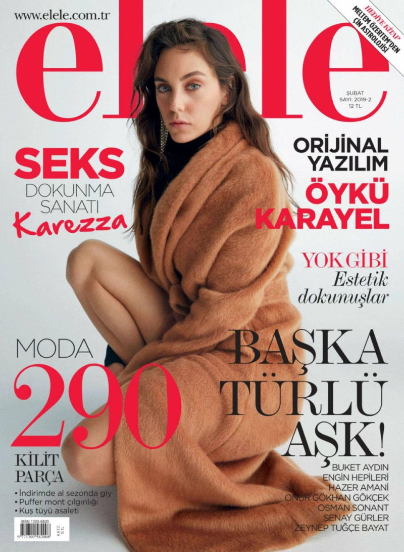  featured on the Elele Turkey cover from February 2019