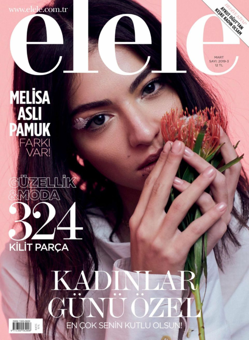  featured on the Elele Turkey cover from March 2019