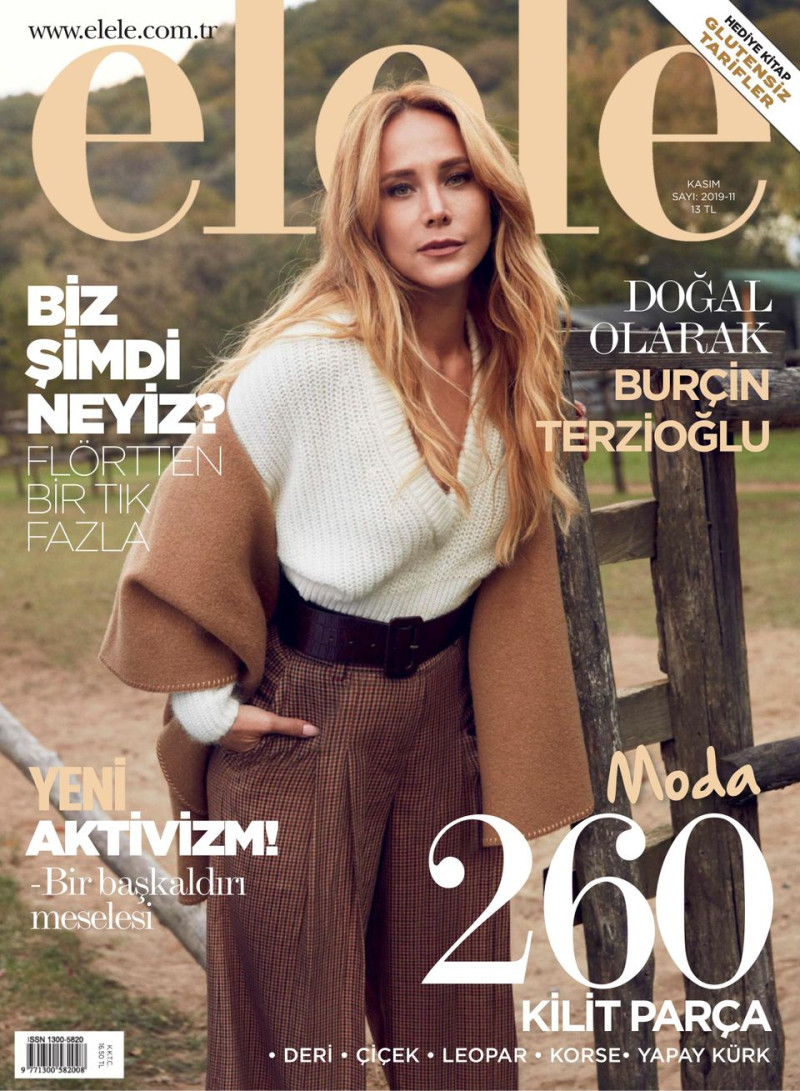  featured on the Elele Turkey cover from November 2019