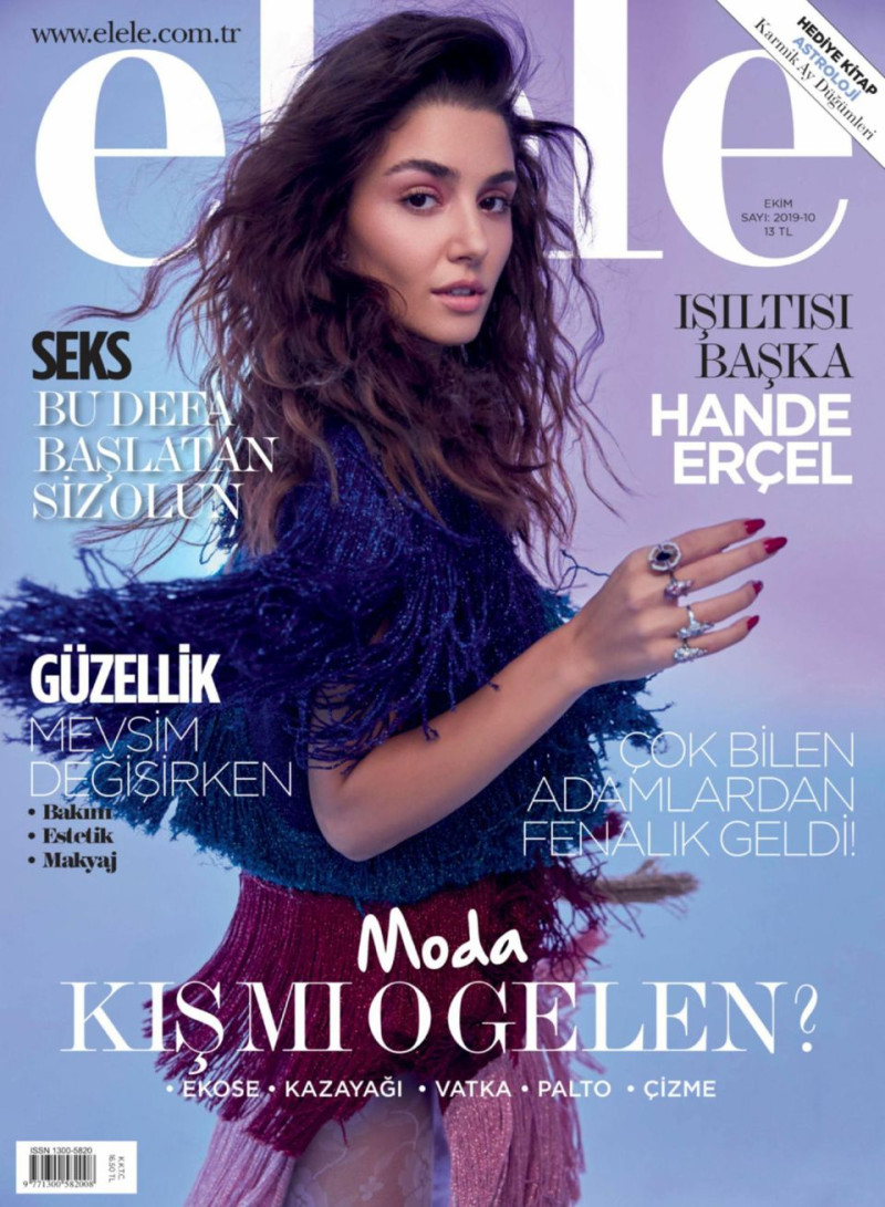  featured on the Elele Turkey cover from October 2019