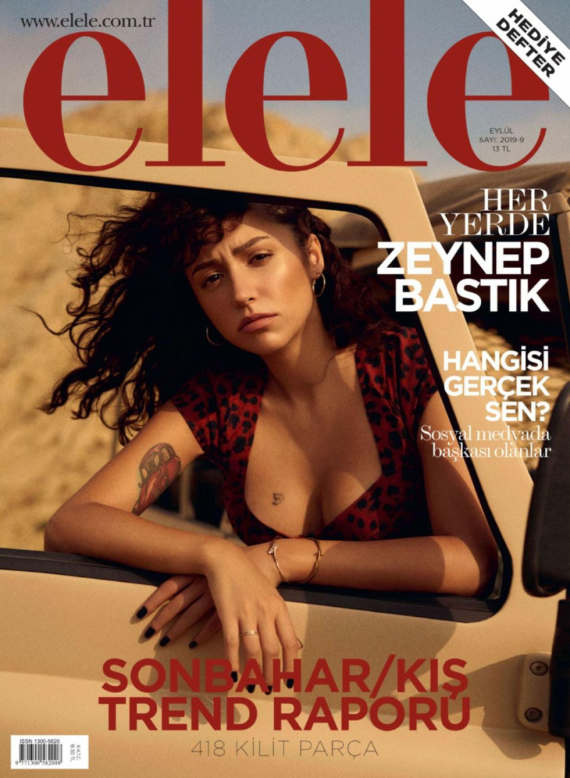  featured on the Elele Turkey cover from September 2019