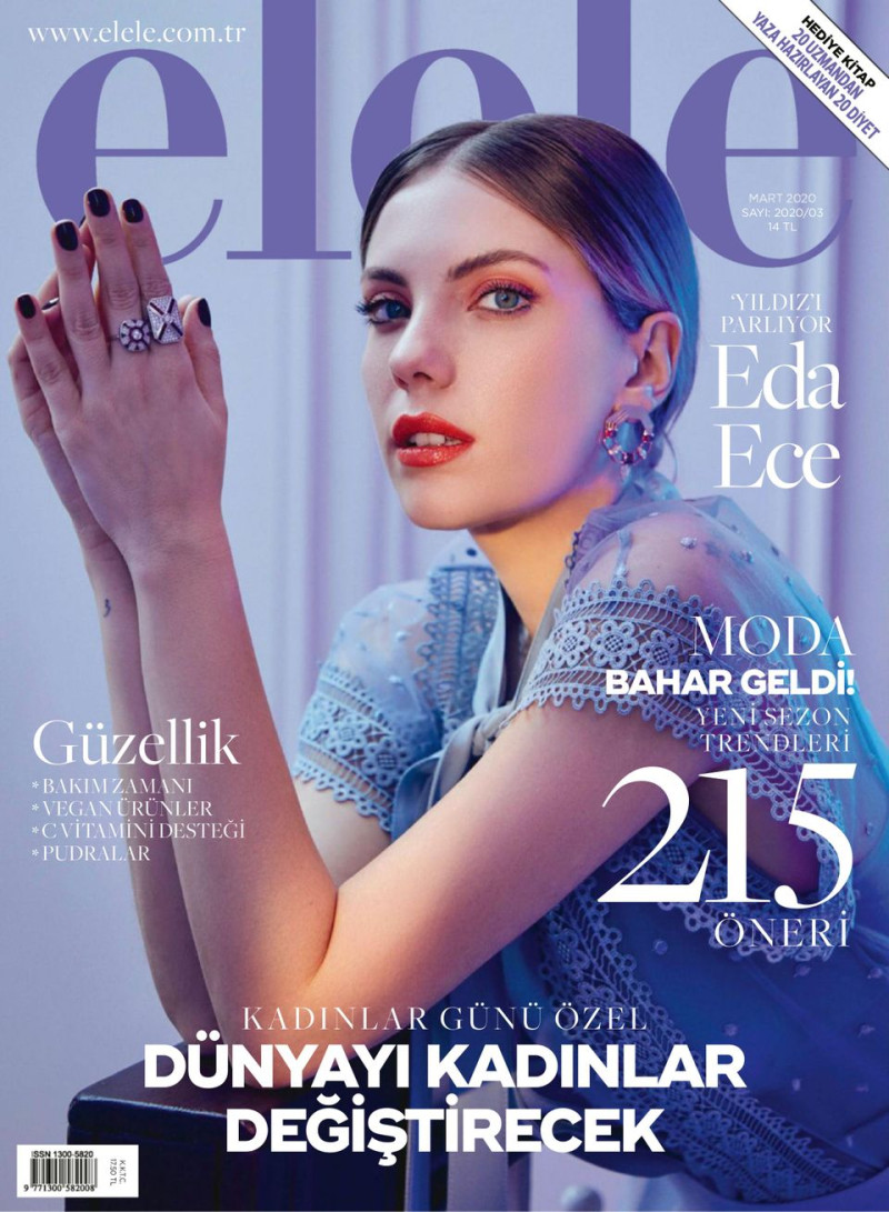  featured on the Elele Turkey cover from March 2020