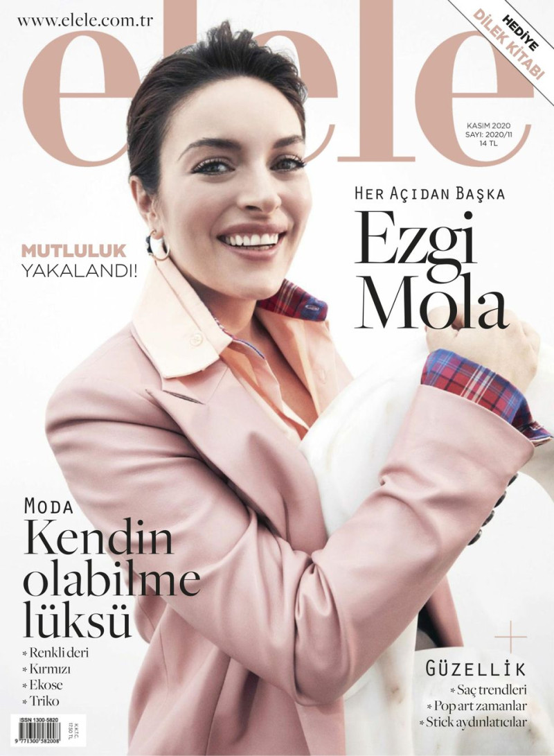  featured on the Elele Turkey cover from November 2020