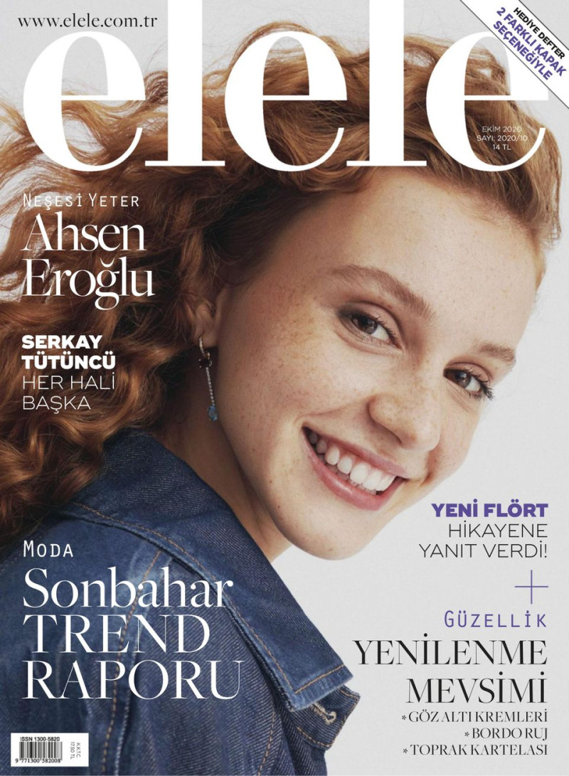  featured on the Elele Turkey cover from October 2020