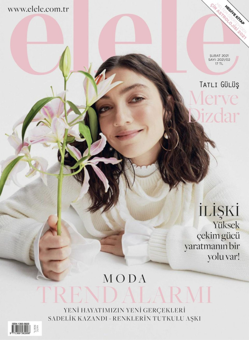  featured on the Elele Turkey cover from February 2021