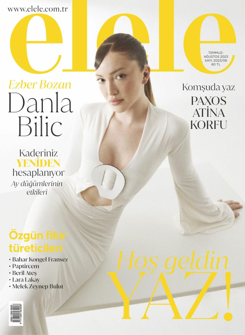  featured on the Elele Turkey cover from July 2023