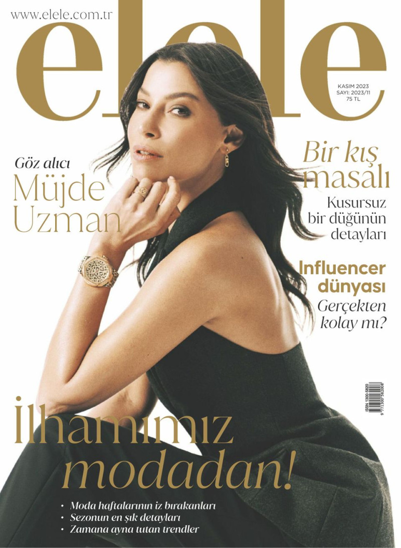  featured on the Elele Turkey cover from November 2023