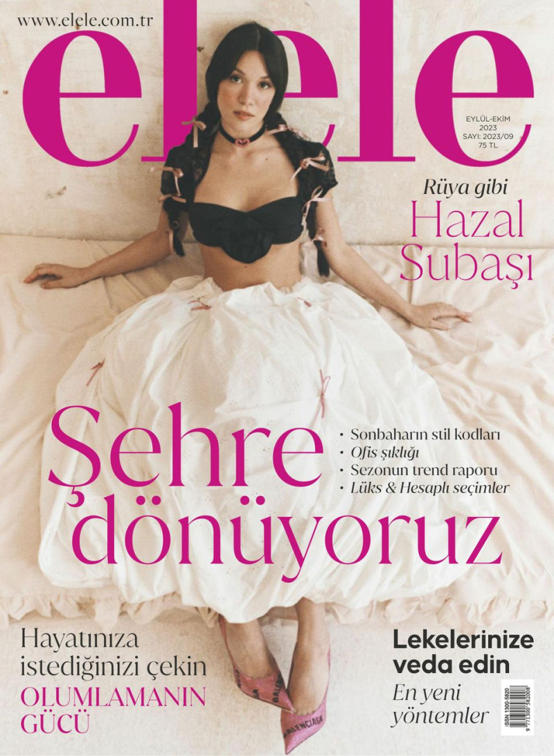  featured on the Elele Turkey cover from September 2023