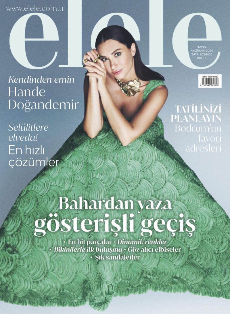  featured on the Elele Turkey cover from May 2024