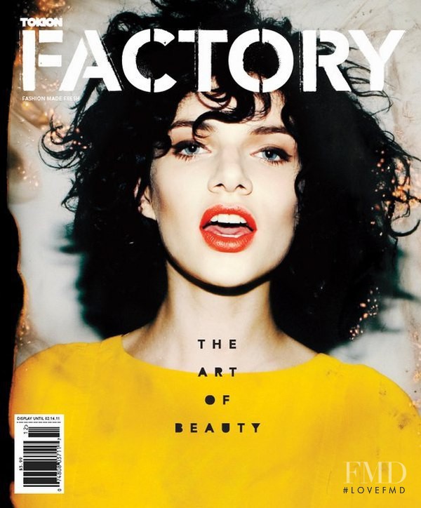 Ana Clara Lasta featured on the Tokion Factory cover from December 2010