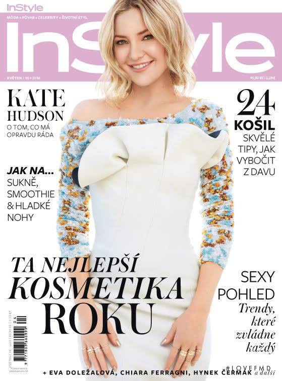 Kate Hudson featured on the InStyle Germany cover from May 2016