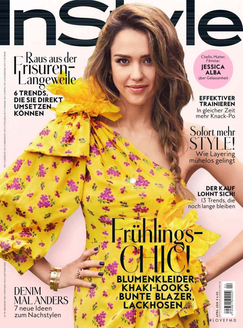  featured on the InStyle Germany cover from April 2018