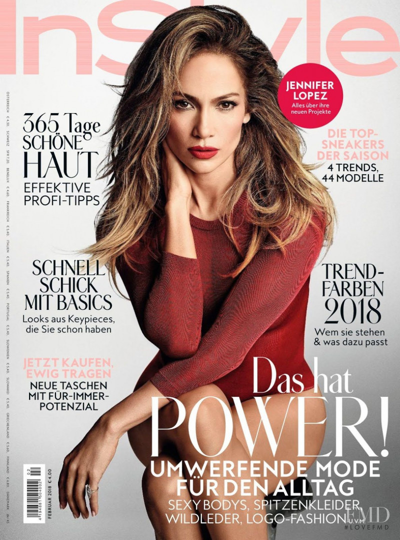  featured on the InStyle Germany cover from February 2018