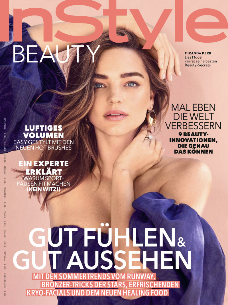 Miranda Kerr featured on the InStyle Germany cover from June 2022