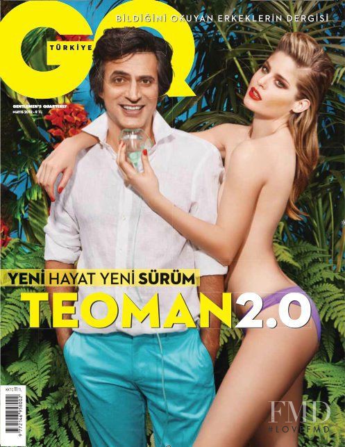 Teoman featured on the GQ Turkey cover from May 2012