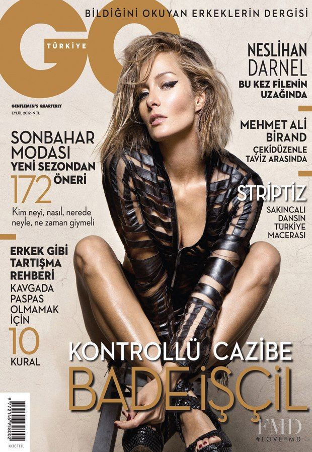 Bade Iscil featured on the GQ Turkey cover from September 2012