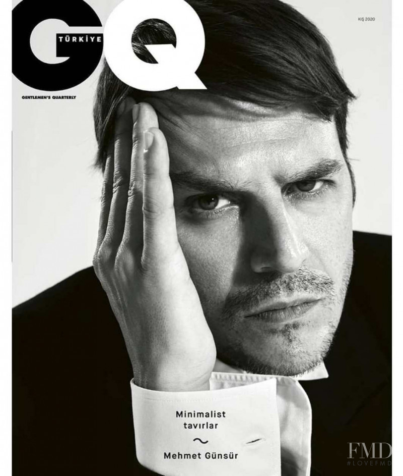Mehmet Gunsur featured on the GQ Turkey cover from December 2019