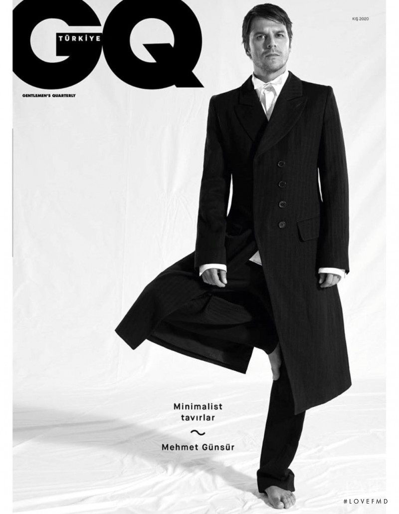 Mehmet Gunsur featured on the GQ Turkey cover from December 2019