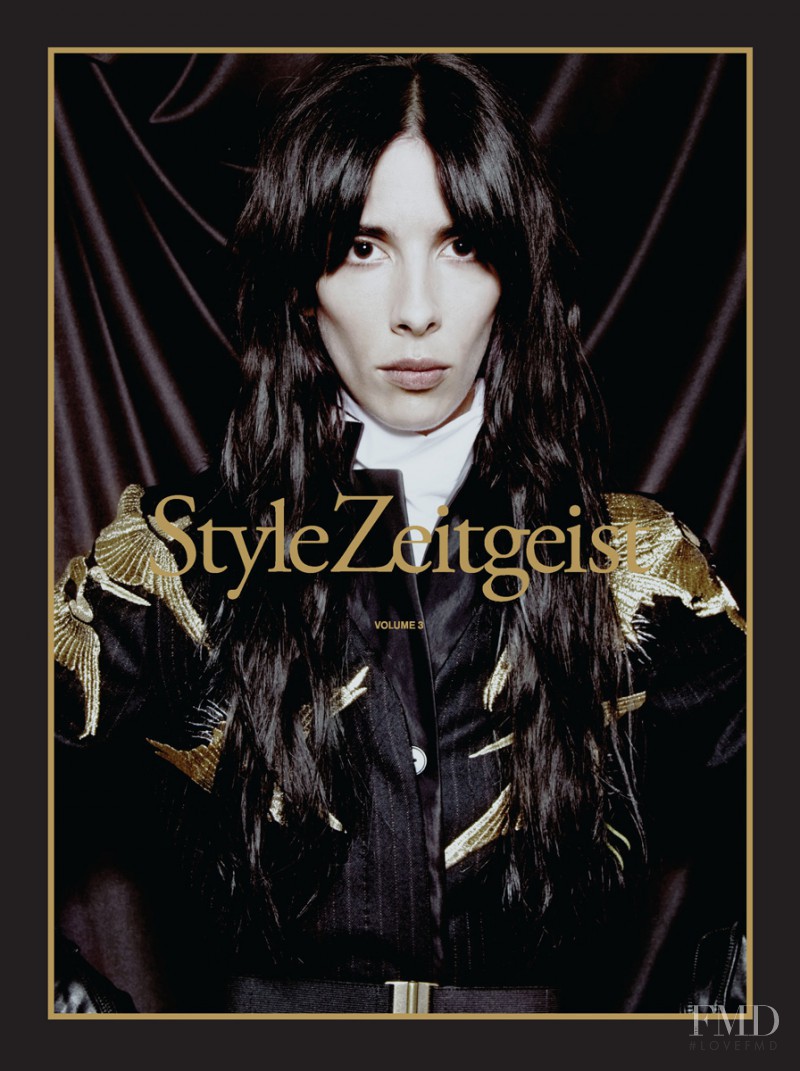 Jamie Bochert featured on the StyleZeitgeist cover from September 2012