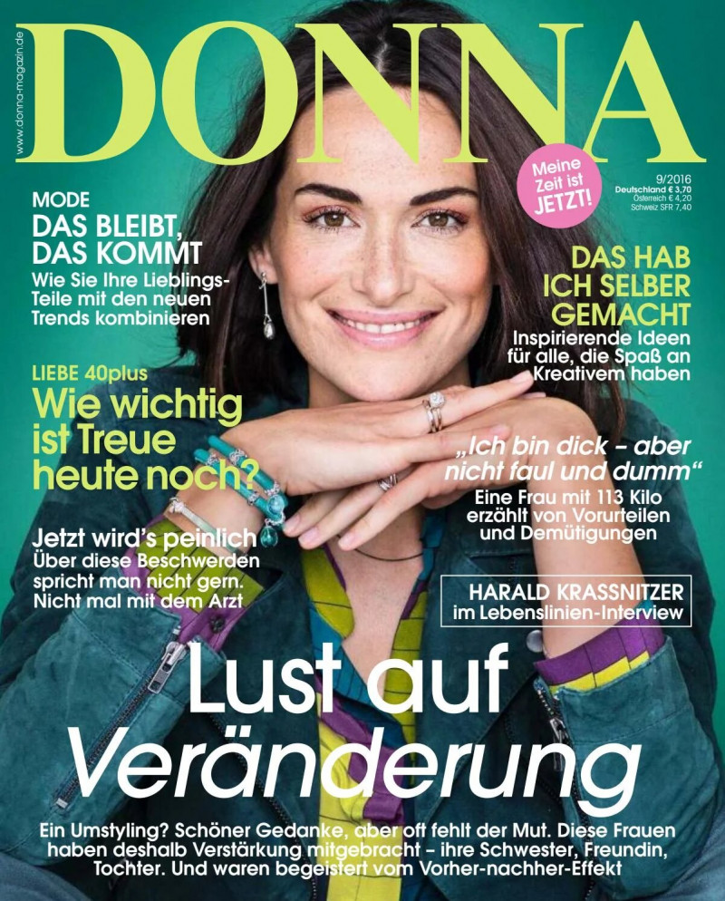  featured on the Donna Germany cover from September 2016